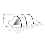 Tienda outwell earth 5 tent, blue