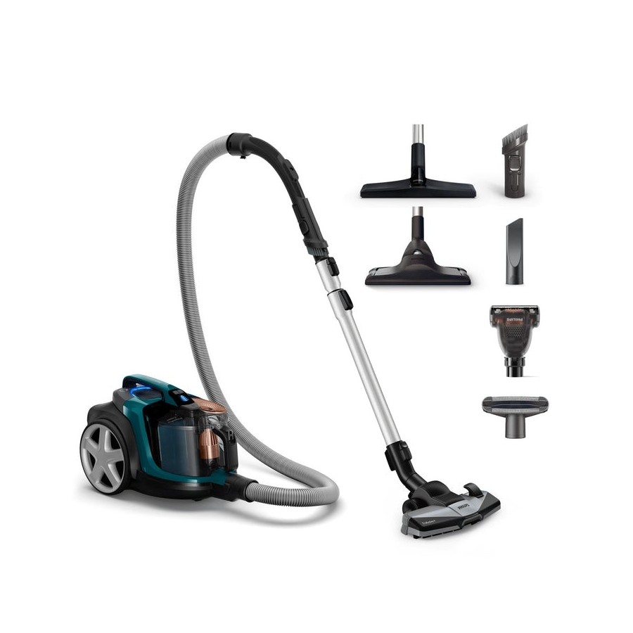 Aspiradora  philips powerpro expert fc9744/09 a2 l cilíndrica secar 900 w sin bolsa