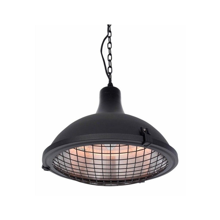 Calentador sunred ind-2100h, indus ii colgante brillante, potencia 2100 w, negro