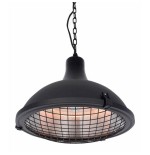 Calentador sunred ind-2100h, indus ii colgante brillante, potencia 2100 w, negro