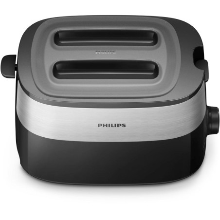 Tostadora philips daily collection hd2517/90  8 2 rebanada(s) 830 w negro, plata