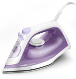 Plancha a vapor philips 1000 series dst1020/30   suela antiadherente 1800 w violeta, blanco