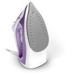 Plancha a vapor philips 1000 series dst1020/30   suela antiadherente 1800 w violeta, blanco