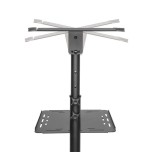 Logilink carro para proyector/portátil, regulable en altura, inclinable, 10 kg máx.