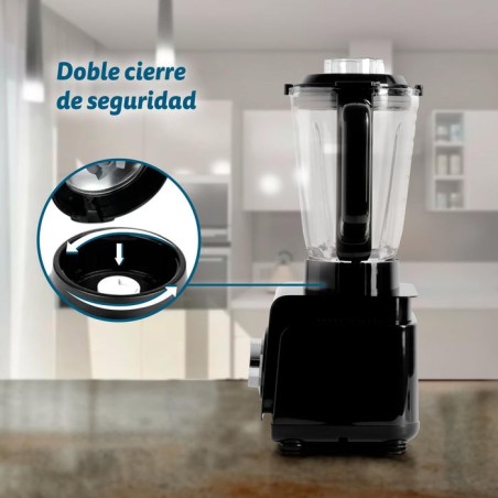 Batidora de vaso grunkel bat-2000masterpro 2000w 5 velocidades capacidad 1.5l