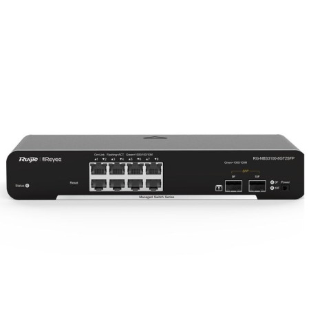 Switch ruijie reyee rg-nbs3100-8gt2sfp 5-port 10/100 mbps desktop switch
