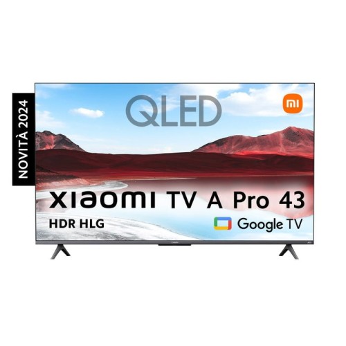 Xiaomi tv a pro 2025 43"  4k qled google tv