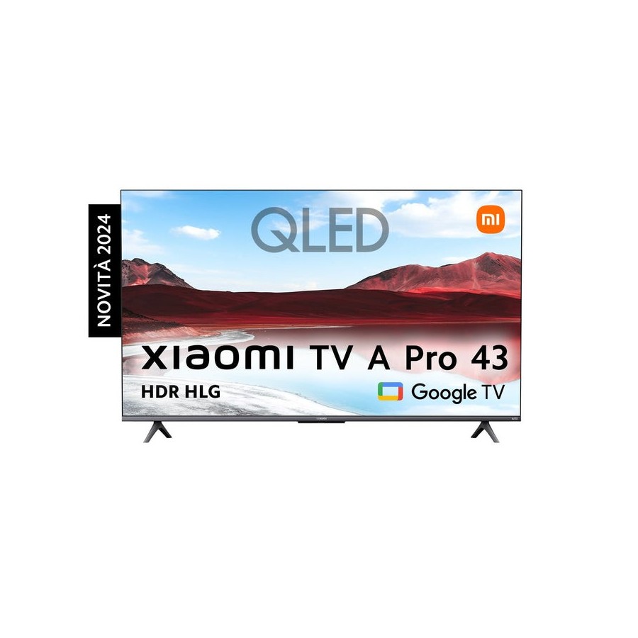 Xiaomi tv a pro 2025 43"  4k qled google tv