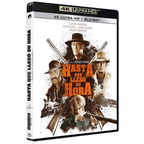 Pelicula hasta que llegó su hora (4k uhd) - bd blu-ray