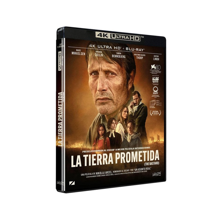 Pelicula la tierra prometida (the bastard) (4k uhd) - bd blu-ray