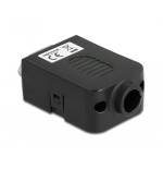 Delock 66264 adaptador d-sub de 9 pines macho al bloque de terminales 10 pines con carcasa