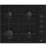 Beko hibg64120sb hobs negro integrado 60 cm encimera de gas 4 zona(s)