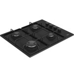Beko hibg64120sb hobs negro integrado 60 cm encimera de gas 4 zona(s)