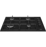 Beko hibg64120sb hobs negro integrado 60 cm encimera de gas 4 zona(s)