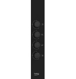 Beko hibg64120sb hobs negro integrado 60 cm encimera de gas 4 zona(s)