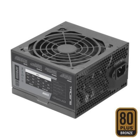 Fuente de alimentación anima apb550 550w ventilador 12cm 80 plus bronze