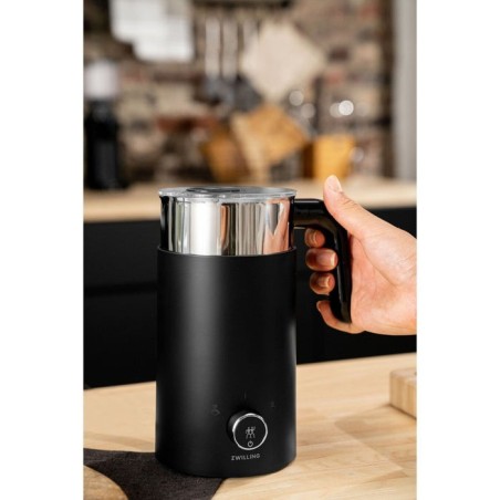Espumador  zwilling enfinigy de leche negro
