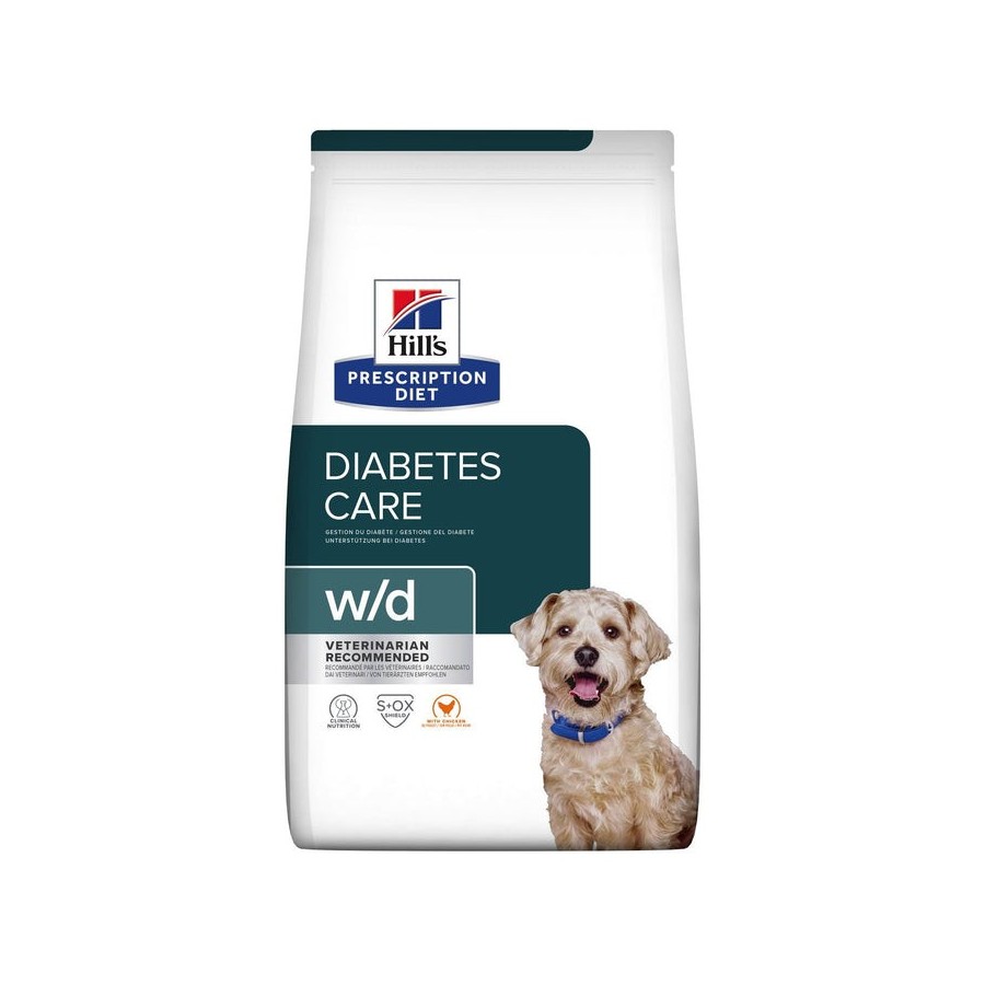 Alimento seco para perros hill's prescription diet w/d digestive weight diabetes management  10 kg