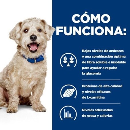 Alimento seco para perros hill's prescription diet w/d digestive weight diabetes management  10 kg