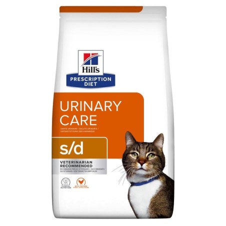 Alimento seco para gatos hill's prescription diet feline urinary care s/d  pollo 3 kg