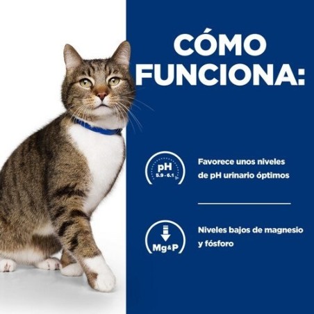 Alimento seco para gatos hill's prescription diet feline urinary care s/d  pollo 3 kg