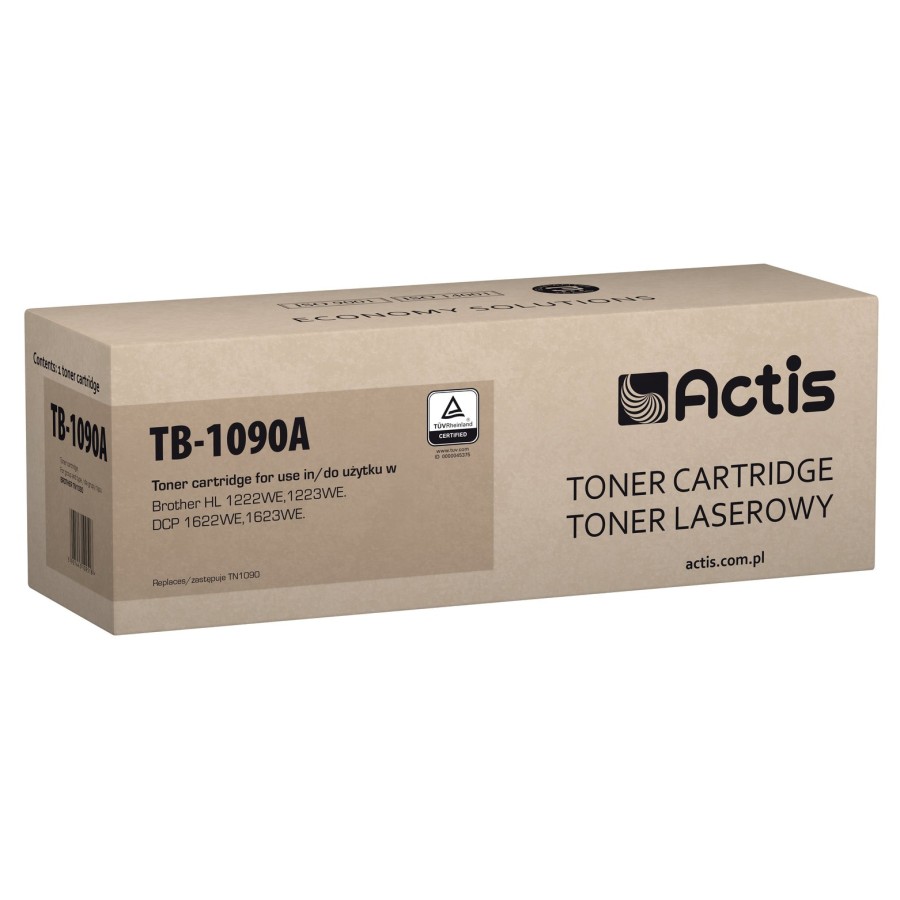 Tóner compatible para brother tn-1090, estándar, 1500 páginas, negro)