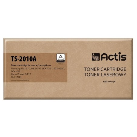 Actis cartucho de tóner ts-2010a (recambio samsung ml-1610d2/ml-2010d3 estándar 3000 páginas negro)