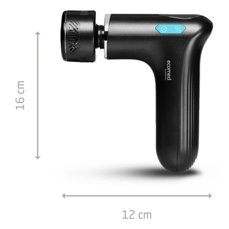 Masajeador de pistola medisana mg-50e con función de frío y calor