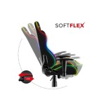 Silla gaming  para niños huzaro ranger 6.0 rgb mesh