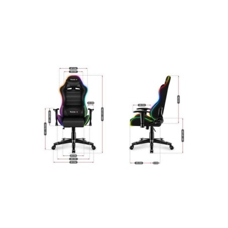 Silla gaming  para niños huzaro ranger 6.0 rgb mesh