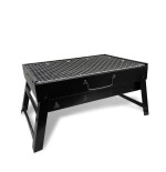 Parrilla plegable en maletín de transporte  43x29x22 cm maestro mr-1010