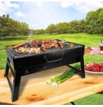 Parrilla plegable en maletín de transporte  43x29x22 cm maestro mr-1010