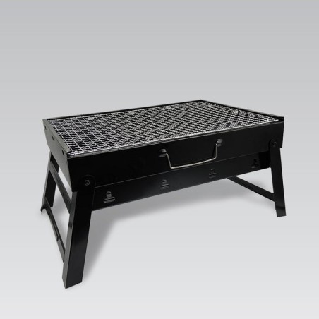 Parrilla plegable en maletín de transporte  43x29x22 cm maestro mr-1010