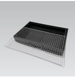 Parrilla plegable en maletín de transporte  43x29x22 cm maestro mr-1010