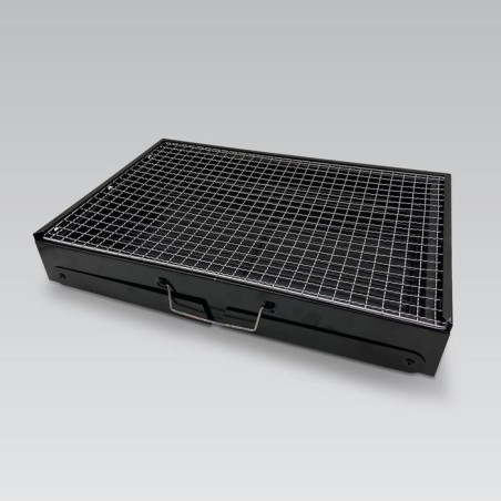 Parrilla plegable en maletín de transporte  43x29x22 cm maestro mr-1010