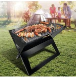 Parrilla plegable en maletín 45x30x35 cm maestro mr-1011