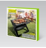 Parrilla plegable en maletín 45x30x35 cm maestro mr-1011