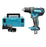 Makita ddf482rtj destornillador eléctrico y llave de impacto 1900 rpm negro, azul
