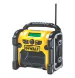 Radio dewalt dcr020-qw  portátil digital negro, amarillo
