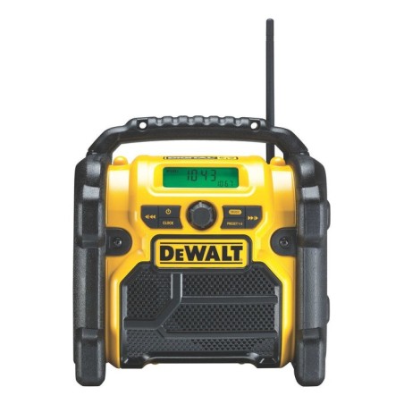 Radio dewalt dcr020-qw  portátil digital negro, amarillo