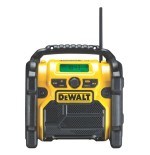 Radio dewalt dcr020-qw  portátil digital negro, amarillo