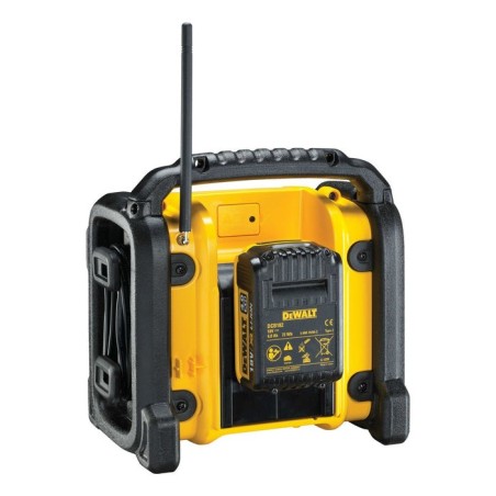 Radio dewalt dcr020-qw  portátil digital negro, amarillo