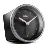 Braun bc07 reloj despertador analógico negro