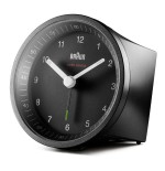 Braun bc07 reloj despertador analógico negro