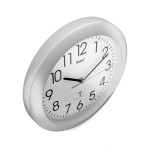 Mebus 52451 reloj de mesa o pared reloj digital alrededor blanco