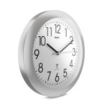 Mebus 52451 reloj de mesa o pared reloj digital alrededor blanco