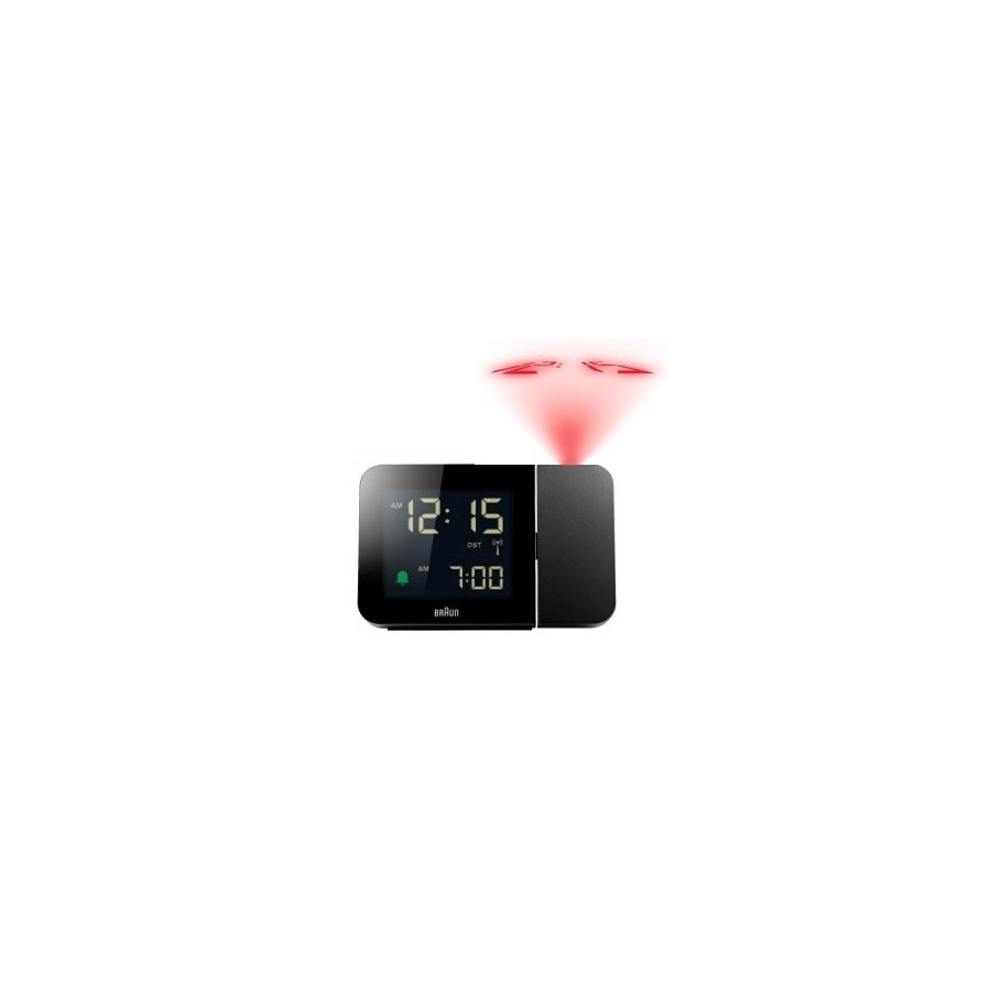 Braun 67160 despertador reloj despertador digital negro