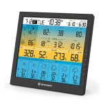 Bresser optics 7003220 estación meteorológica digital negro lcd batería/solar wifi