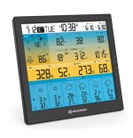 Bresser optics 7003220 estación meteorológica digital negro lcd batería/solar wifi