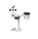 Bresser optics 7003220 estación meteorológica digital negro lcd batería/solar wifi